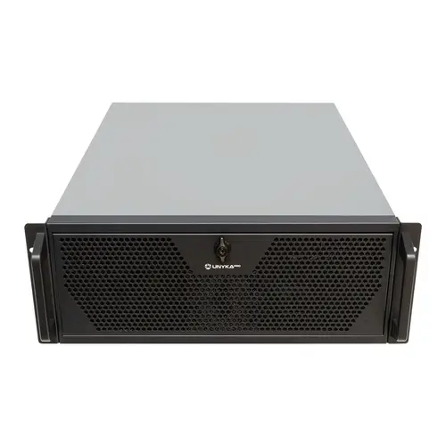 UK4340 Estante Plata, Negro - Imagen 2