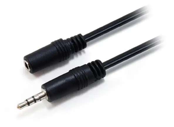 14708207 cable de audio 2 m 3,5mm Negro