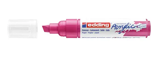 5000 Acrylic Marker Broad marcador permanente Punta de cincel Magenta 1 pieza(s)