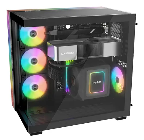 LIGHT BASE 600 LX Black Midi Tower Negro - Imagen 5