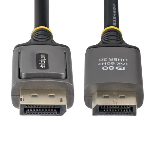 Cable DisplayPort 2.1 de 2m - Cable DP80 Certificado VESA - Cable DP 2.1 - 10K/8K 60Hz, 16K 60Hz/8K 240Hz con DSC 1.2a Sin Comprimir - Cable para Monitor DP - Imagen 5