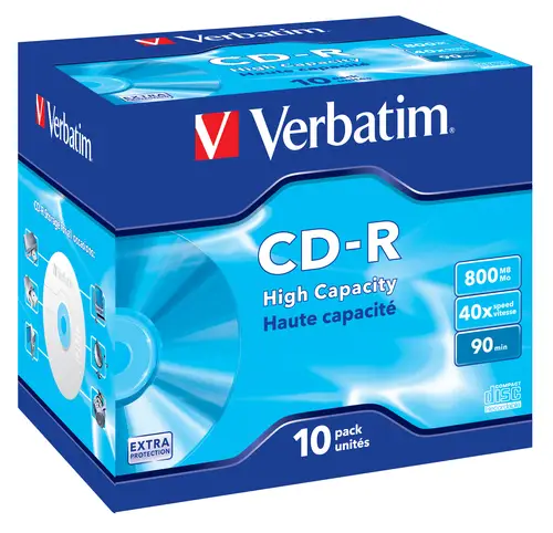 CD-R High Capacity 800 MB 10 pieza(s) - Imagen 2