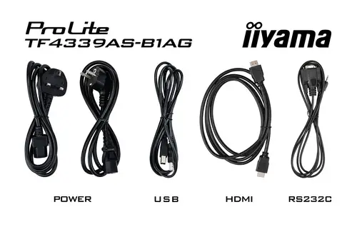 TF4339AS-B1AG pantalla de señalización Pantalla plana para señalización digital 108 cm (42.5") LED 500 cd / m² 4K Ultra HD Negro Pantalla táctil Procesador incorporado Android 24/7 - Imagen 11