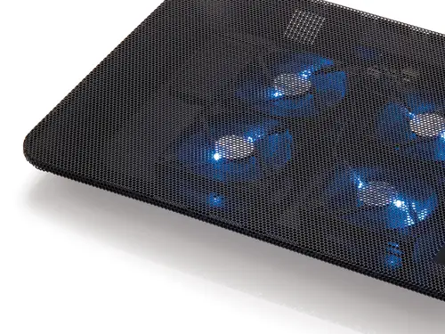 Plataforma de refrigeración de 4 ventiladores para equipos portátiles - Imagen 2
