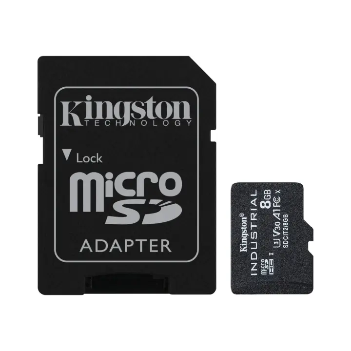 Industrial 8 GB MicroSDHC UHS-I Clase 10
