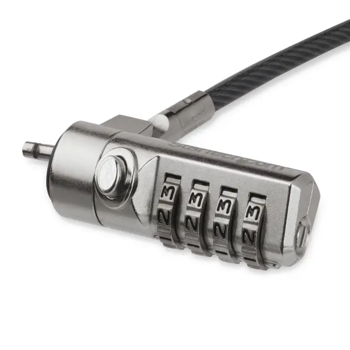 Cable con Candado de Seguridad con Clave para Ordenador Portátil..