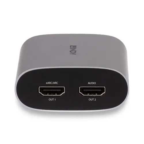 38368 convertidor de audio Negro, Plata - Imagen 6