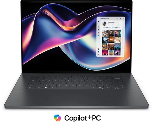 XPS DA16260 Copilot+ PC Intel Core Ultra X7 358H Portátil 40,6 cm (16") Pantalla táctil 3.2K 32 GB LPDDR5x-SDRAM 1 TB SSD Wi-Fi 7 (802.11be) Windows 11 Pro Grafito Español - Imagen 1