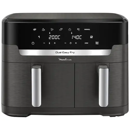 EZ942HF0 freidora Doble 11 L Independiente 2020 W Freidora de aire caliente Carbón vegetal - Imagen 1