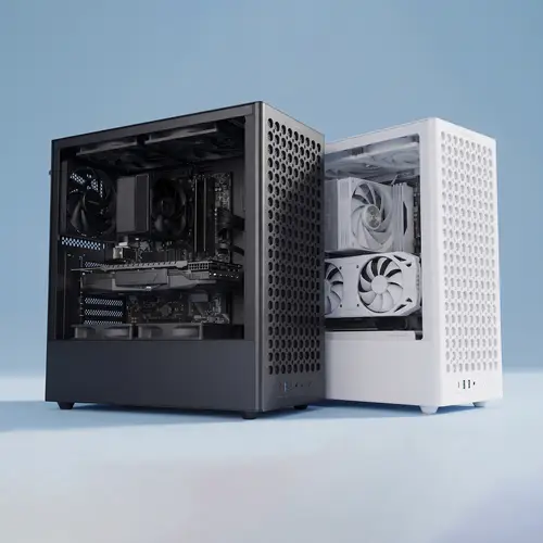 MCT800W carcasa de ordenador Midi Tower Blanco - Imagen 3