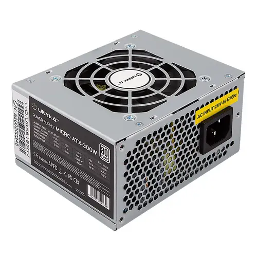 SFX 300W unidad de fuente de alimentación 20+4 pin ATX Plata - Imagen 1