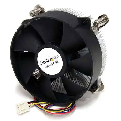Ventilador Fan con Disipador de Calor CPU Procesador Socket LGA1156/1155 Intel - 95mm - PWN - Imagen 1