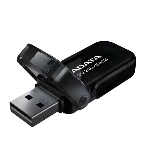 UV240 unidad flash USB 64 GB USB tipo A 2.0 Negro - Imagen 2