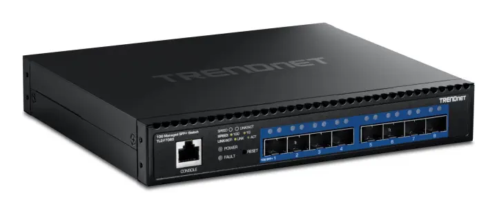 TL2-F7080 switch Gestionado L2 1U Negro