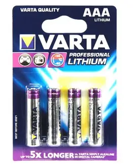 4x AAA Lithium Batería de un solo uso Litio