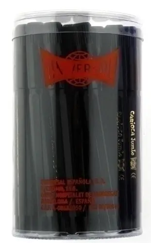 ROTUL.CARIOCA JUMBO UNIC. NEGRO