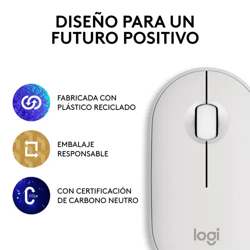 910-007013 ratón Viajes Ambidextro RF Wireless + Bluetooth Óptico 4000 DPI - Imagen 17
