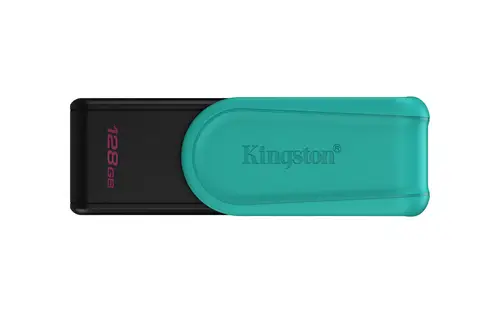 DataTraveler 128GB Portable USB 3.2 Gen 1 Exodia S (Black/Turquoise) - Imagen 1