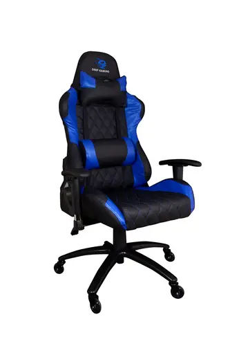 Deep Command II Silla para videojuegos de PC Asiento acolchado Negro, Azul - Imagen 5