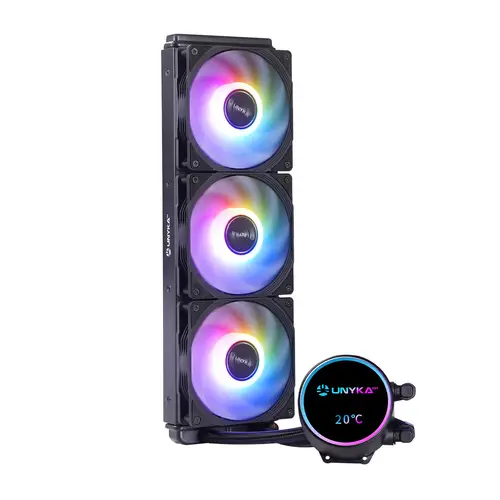 AQUASTORM NEO 360 Procesador Kit de refrigeración líquida 12 cm Negro - Imagen 3