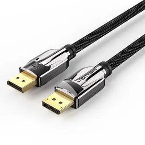HCABG cable DisplayPort 1,5 m Gris, Negro