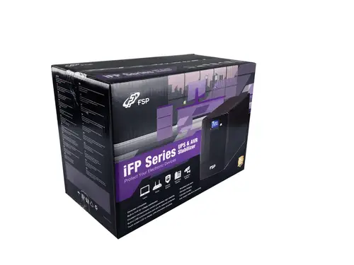iFP 2000 sistema de alimentación ininterrumpida (UPS) Línea interactiva 2 kVA 1200 W 2 salidas AC - Imagen 5