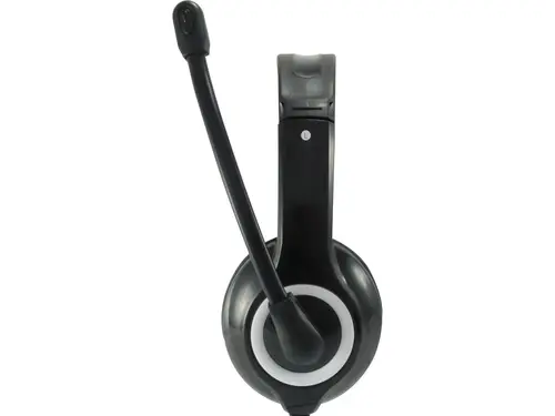 245301 auricular y casco Auriculares Alámbrico Diadema Llamadas/Música USB tipo A Negro - Imagen 3