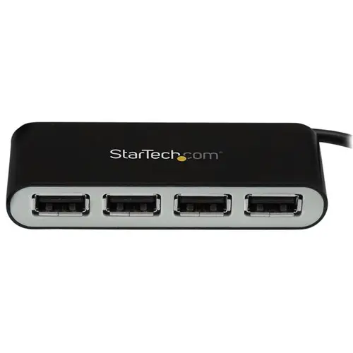Concentrador Ladrón USB 2.0 de 4 Puertos con Cable Integrado - Hub Portátil USB 2.0 - Imagen 3
