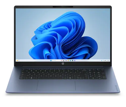 OmniBook 3 Laptop 17-dp0001ns AMD Ryzen 5 40 Portátil 43,9 cm (17.3") Full HD 16 GB LPDDR5-SDRAM 512 GB SSD Wi-Fi 6 (802.11ax) Windows 11 Home Azul - Imagen 1