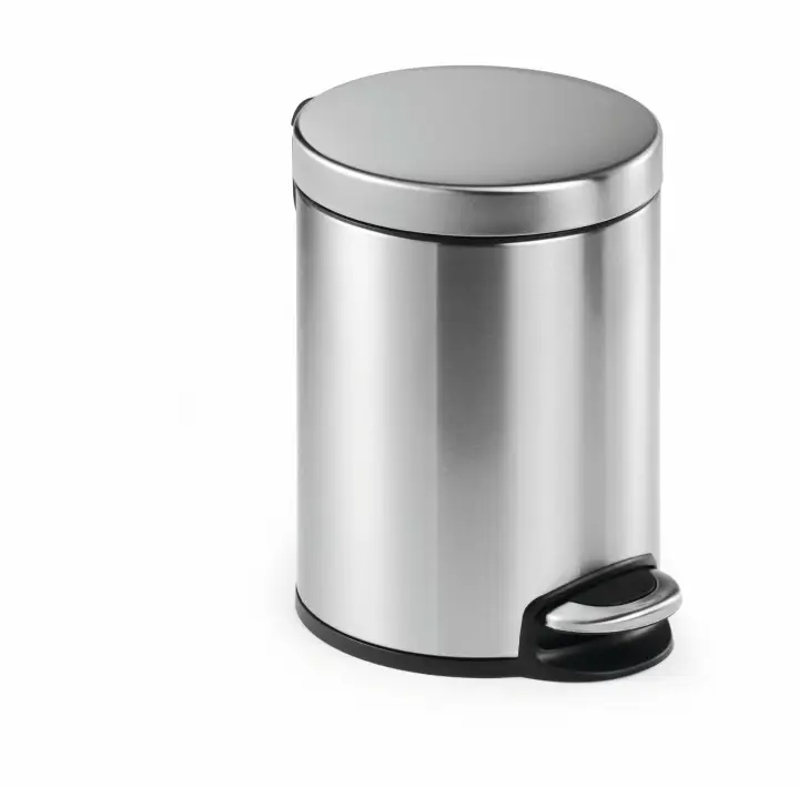 340023 papelera 5 L Alrededor Acero inoxidable