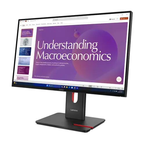 ThinkVision T24D-40 pantalla para PC 60,5 cm (23.8") 1920 x 1080 Pixeles Full HD LCD Negro - Imagen 3