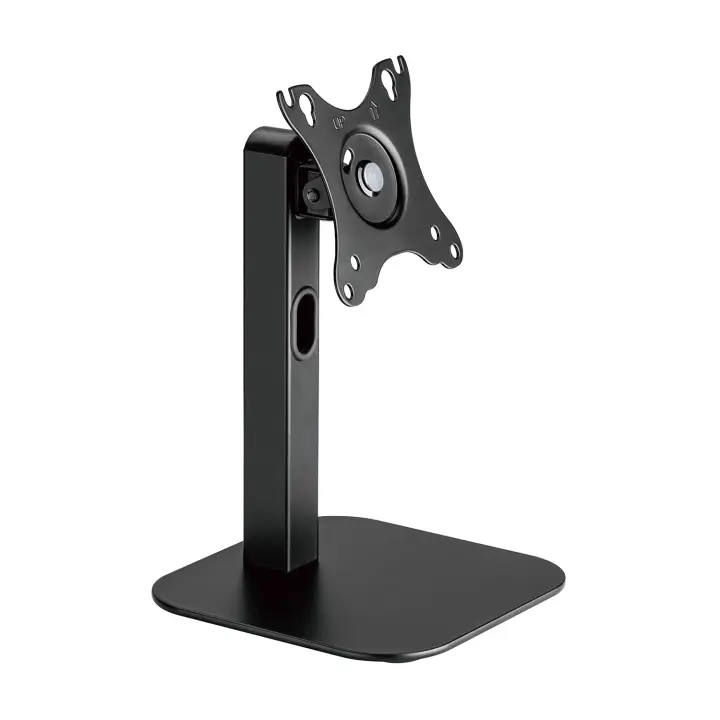 Soporte de Mesa Eco Giratorio e Inclinable Para Monitor/POS 2.5kg de 10"-24", Negro