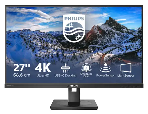 279P1/00 LED display 68,6 cm (27") 3840 x 2160 Pixeles 4K Ultra HD Negro - Imagen 2