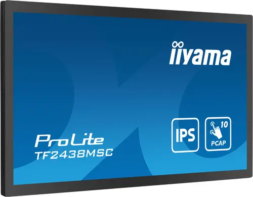 TF2438MSC-B1 pantalla de señalización Pizarra de caballete digital 61 cm (24") LED 600 cd / m² Full HD Negro Pantalla táctil - Imagen 5