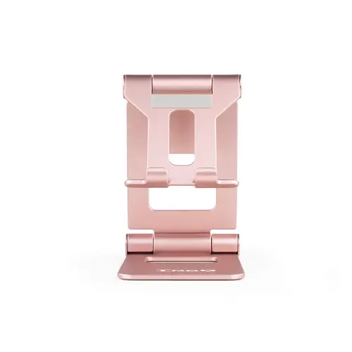 Soporte de sobremesa ajustable para teléfono / tablet hasta 10, Rosa Velvet - Imagen 3