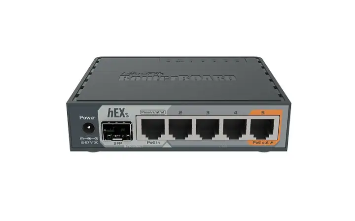hEX S router Gigabit Ethernet Negro