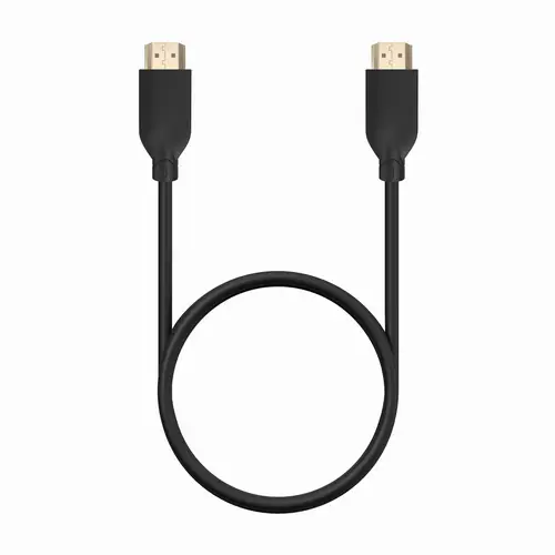 Cable HDMI V2.0 CCS Premium Alta Velocidad / Hec 4K@60Hz 18Gbps, A/M-A/M, Negro, 0.5m - Imagen 3