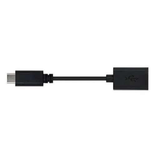 USB 2.0, 0.15m cable USB 0,15 m USB C USB A Negro - Imagen 3