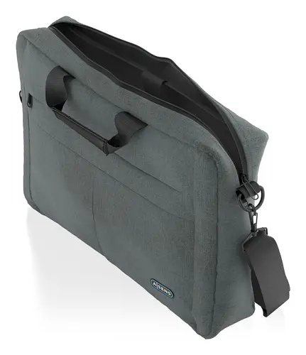 Maletin premium para portatil 15.6, Gris - Imagen 4