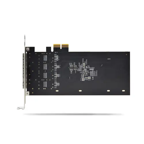 Tarjeta PCIe 2.1x2 (Compatible con x4, x8 y x16) de Red de Fibra Óptica/Cobre Ethernet 1Gb SFP de 4 Puertos - Chipset Controlador Intel I350-AM4 - 1000BASE/Fibra Óptica - Windows o Linux - Imagen 6