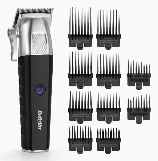 E812E cortadora de pelo y maquinilla Negro, Acero inoxidable 8 Ión de litio