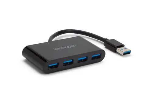 Hub USB 3.0 de cuatro puertos UH4000: negro - Imagen 4