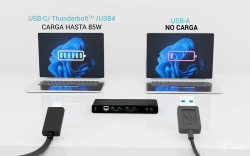 Universal Dual 4K Display Docking Station + Power Delivery 85W - Imagen 8