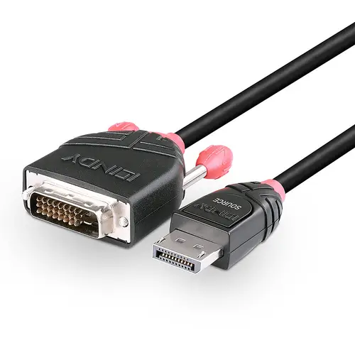 41492 adaptador de cable de vídeo 3 m DVI-D DisplayPort Negro - Imagen 5