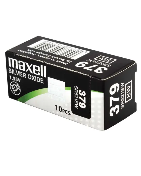 18293000 pila doméstica Batería de un solo uso SR521SW Óxido d..