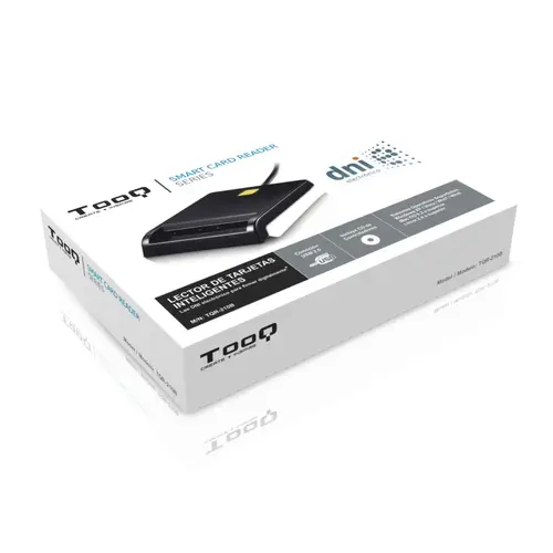 LECTOR DE TARJETA DNIe EXTERNO USB 2.0 NEGRO - Imagen 4