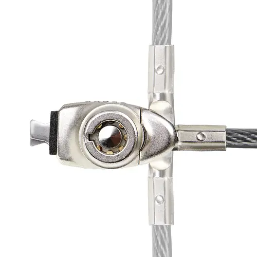 Cable de Seguridad Delgado para Portátil Compatible con Noble Wedge® de 1,5m - Cable Antirrobo para Portátil con Candado de de Llave - Cable Resistente a los Cortes - Imagen 4