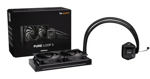 PURE LOOP 3 Procesador Sistema de refrigeración líquida todo en uno 12 cm Negro 1 pieza(s) - Imagen 2