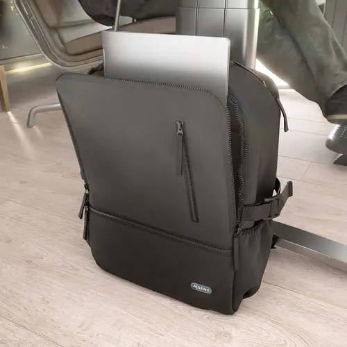 Mochila Deportiva Repelente Al Agua Para Portatil 15.6, Negro - Imagen 5