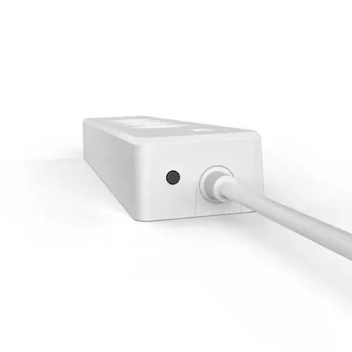 Regleta Inteligente WiFi con 4 enchufes y 4 USB (Enchufe múltiple sin hub/Gateway, con USB, 4 enchufes, con protección contra sobrecarga, Control por aplicación y Voz, 10 A), Color Blanco - Imagen 3